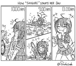 +++ 2girls ahoge animal_ears bone bottle braid bread chair digging dirt dog_ears dog_tail eating english_text explosive food greyscale guin_guin iron_man_(2008) iron_man_(series) juice_box kantai_collection kemonomimi_mode long_hair marvel_cinematic_universe missile monochrome multiple_girls neckerchief open_mouth pola_(kancolle) shigure_(kancolle) single_braid skirt skull sleeping smile sparkle tail television