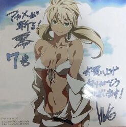 1girl akame_ga_kill! artist_request fang looking_at_viewer mez_(akame_ga_kill!) photo_(medium) smile tagme