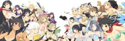 10s 6+girls aged_down animal_ears asuka_(senran_kagura) bikini black_hair blonde_hair breasts brown_hair cat_ears daidouji_(senran_kagura) dark-skinned_female dark_skin dolphin everyone eyepatch fox_tail glasses green_hair gun halo hammer hanabi_(senran_kagura) haruka_(senran_kagura) hat headdress hibari_(senran_kagura) hikage_(senran_kagura) homura_(senran_kagura) ice ikaruga_(senran_kagura) imu_(senran_kagura) kafuru_(senran_kagura) katsuragi_(senran_kagura) large_breasts mask minori_(senran_kagura) mirai_(senran_kagura) miyabi_(senran_kagura) multiple_girls murakumo_(senran_kagura) murasaki_(senran_kagura) official_art orange_hair pink_hair purple_hair renka_(senran_kagura) ribbon rin_(senran_kagura) ryoubi_(senran_kagura) ryouki_(senran_kagura) ryouna_(senran_kagura) sayuri_(senran_kagura) scarf senran_kagura senran_kagura_estival_versus shiki_(senran_kagura) straw_hat sun swimsuit sword tail tan tanline umbrella weapon white_hair yaegashi_nan yagyu_(senran_kagura) yomi_(senran_kagura) yozakura_(senran_kagura) yumi_(senran_kagura)