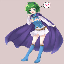 Rule 34 | blush, fire emblem, fire emblem: the blazing blade, miyako (mongcocoa), nino (fire emblem), nintendo, nipples, skirt, torn clothes