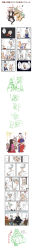 Rule 34 | 10s, 2010, 2boys, 6+girls, absurdres, alternate hairstyle, animal ears, arms behind head, blush, breasts, rabbit ears, chibi, cleavage, comic, cosplay, ex-keine, closed eyes, fujiwara no mokou, grin, hair ribbon, hair up, heart, highres, horns, houraisan kaguya, inaba tewi, japanese clothes, kamishirasawa keine, kimono, kiseru, kiss, large breasts, long image, lum, lum (cosplay), moroboshi ataru, moroboshi ataru (cosplay), multiple boys, multiple girls, obi, one eye closed, open mouth, partially translated, smoking pipe, profile, reisen udongein inaba, ribbon, sash, smile, sweatdrop, tadashi, tall image, touhou, translation request, urusei yatsura, wink, yagokoro eirin, yuri