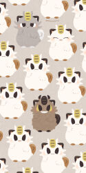 Rule 34 | :3, alolan form, alolan meowth, animal focus, black eyes, blush, cat, colored sclera, fangs, galarian form, galarian meowth, gen 1 pokemon, gen 7 pokemon, gen 8 pokemon, grey background, highres, meowth, nintendo, no humans, open mouth, pokemon, satsumapotato, sharp teeth, simple background, smile, teeth, twitter username, yellow sclera