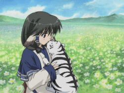 2girls animated animated_gif anime_screenshot aruruu lowres multiple_girls utawarerumono