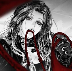 Rule 34 | 1girl, angell (path to nowhere), black gloves, blurry, blurry foreground, gloves, highres, looking at viewer, path to nowhere, portrait, pov, qingyan0313, reaching, reaching towards viewer, red rope, rope, solo