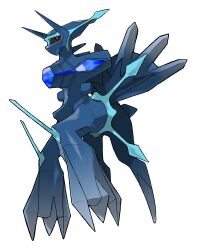absurdres alternate_form artist_request black_sclera colored_sclera dialga dialga_(origin) full_body gen_4_pokemon highres legendary_pokemon nintendo no_humans official_art pokemon pokemon_(creature) pokemon_focus pokemon_legends:_arceus red_eyes simple_background solo third-party_source white_background