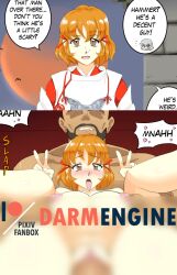 breasts castlevania:_dawn_of_sorrow castlevania_(series) censored darm_engine hakuba_mina hammer_(castlevania) instant_loss netorare nipples paid_reward_available tagme v