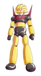 alphes_(style) clenched_hands closed_mouth dairi full_body glowing glowing_eyes highres hisou_tensoku large_variant_set legs_apart looking_at_viewer mecha no_humans parody robot solo spikes standing style_parody tachi-e touhou touhou_hisoutensoku transparent_background variant_set wings