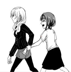 2girls crying girls_band_cry iseri_nina kawaragi_momoka multiple_girls raya_(yuri15923) tagme