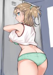 1girl artist_request ass butt_crack character_request highres tagme
