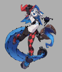 Rule 34 | hat, high heels, highres, mimic, navel, niking, pants, tagme