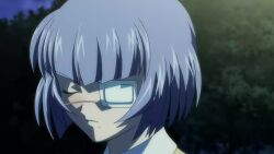 00s animated anime_screenshot audible_speech blue_hair breasts grabbing_another&#039;s_breast groping highres ikkitousen ikkitousen_great_guardians japanese_audio large_breasts moaning ryofu_housen ryomou_shimei saji_genpou sound tagme video