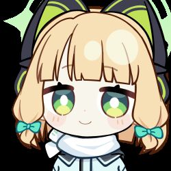 Rule 34 | &gt;:), 1girl, animal ear headphones, animal ears, animated, animated gif, aqua jacket, blonde hair, blue archive, blunt bangs, blunt ends, blush stickers, bow, bright pupils, cat ear headphones, cat ears, chunye haruya, closed mouth, commission, dot nose, fake animal ears, gloves, green bow, green eyes, green halo, hair bow, halo, headphones, jacket, leaning in, looking at viewer, low-tied sidelocks, lowres, midori (blue archive), midori (winter) (blue archive), missing commentary, official alternate costume, scarf, second-party source, shaded face, short hair, sidelocks, simple background, smile, smirk, solo, text print, transparent background, upper body, v-shaped eyebrows, white pupils, white scarf, winter clothes
