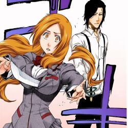 bleach breasts inoue_orihime large_breasts long_hair official_art orihime shukuro tsukishima tsukishima_shuukurou