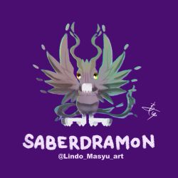 Rule 34 | 1other, claws, digimon, digimon (creature), highres, other focus, saberdramon, sharp teeth, solo, teeth, wings