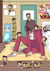 capcom chibi clone ace_attorney_investigations ace_attorney image_sample miles_edgeworth pixiv_sample resized steel_samurai tagme