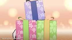 animated audible_speech bleach bleach:_brave_souls breasts christmas japanese_audio kotetsu_isane large_breasts official_alternate_costume tagme video