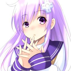 doria_(p_f_dolia) hair_ornament hairclip nepgear neptune_(series) purple_eyes purple_hair tagme