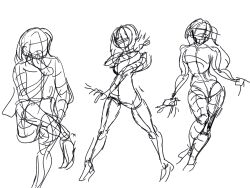 absurdres doodle gestual highres non-web_source sketch