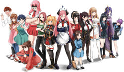 Rule 34 | 1boy, 6+girls, ^ ^, abs, absurdres, akai haato, akai haato (gothic lolita), alfredo linguini, antenna hair, apron, arknights, art shift, b hogam, baka to test to shoukanjuu, black footwear, black hair, black pants, black pantyhose, black serafuku, black thighhighs, blonde hair, blue archive, blue dress, blue gloves, blunt bangs, bow, braid, braided bun, brown eyes, brown hair, character request, chef, clannad, closed eyes, commentary, copyright request, crossed arms, crossover, demon girl, demon horns, dress, english commentary, forehead, frilled apron, frills, full body, fumizuki academy school uniform, furukawa sanae, genshin impact, girls&#039; frontline, gloves, goggles, goggles around neck, green apron, green eyes, grey eyes, hair between eyes, hair bobbles, hair bow, hair bun, hair ornament, hair ribbon, hairband, hairclip, halo, height difference, hibiscus (arknights), high heels, highres, himeji mizuki, holding, holding knife, hololive, horns, idolmaster, idolmaster cinderella girls, idolmaster cinderella girls u149, incredibly absurdres, japanese clothes, jewelry, juri (blue archive), key (company), kimono, kitchen knife, knife, long hair, long sleeves, looking at viewer, low ponytail, medium hair, mitsudomoe (shape), multiple crossover, multiple girls, muscular, muscular female, navel, necktie, obi, okobo, one side up, pants, pantyhose, parted bangs, pink apron, pink hair, platform sandals, pointy ears, ponytail, purple eyes, purple hair, rabbit hair ornament, raiden shogun, ranma 1/2, ratatouille, red eyes, red necktie, red skirt, ribbon, sandals, sash, school uniform, serafuku, shaded face, shoes, short hair, short sleeves, sidelocks, simple background, single braid, size difference, skirt, sneakers, spy x family, squatting, standing, stomach, suspender skirt, suspenders, tachibana arisu, tendou akane, thighhighs, thighlet, tomoe (symbol), trait connection, two side up, v, virtual youtuber, wa2000 (girls&#039; frontline), waist apron, waving, white background, white headwear, white thighhighs, wide sleeves, wristband, yor briar, yukata, zettai ryouiki, zouri