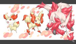 10s creatures_(company) fakemon fennekin fox game_freak gen_6_pokemon nintendo orange_eyes pokemon pokemon_(creature) pokemon_xy