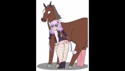 1boy 1girl all_fours anal angry animal_penis animated ass ball_gag bestiality blindfold blush breasts cum cum_in_pussy dragon_girl dragon_horns fishnets gag high_heels horns horse horse_penis inflation kanna_kamui kobayashi-san_chi_no_maidragon loli lying navel nude on_back open_mouth penis purple_nails pussy pussy_juice restrained saliva sex sex_from_behind small_breasts sound spread_legs tagme tongue tongue_out trok0_3 twintails vaginal video