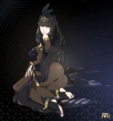 Rule 34 | 1girl, absurdres, ass, fire emblem, highres, nintendo, r3dfive, solo, stirrup legwear, tagme, tharja (fire emblem), tharja (plegian) (fire emblem), toeless legwear