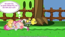 1girl animated ass blonde_hair blue_eyes breasts flash flash_game huge_breasts ivan-aedler koopa_troopa mario_(series) nintendo nipples open_mouth penis princess princess_peach pussy sex super_mario_bros._1 text_focus toad_(mario) uncensored video