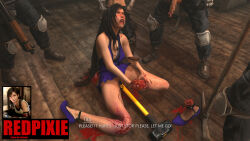 Rule 34 | censored, floor, highres, pants, penis, sitting, standing, stomach, wariza