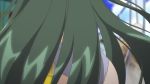 10s 1girl ;d animated anime_screenshot bikini breasts cleavage fang female_focus green_hair highres long_hair medium_breasts nagato_yuki-chan_no_shoushitsu one_eye_closed open_mouth smile solo suzumiya_haruhi_no_shoushitsu suzumiya_haruhi_no_yuuutsu swimsuit tsuruya very_long_hair video wink