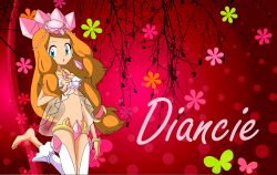 10s 1girl artist_request barefoot blonde_hair blue_eyes bra bracelet bracer breasts cosplay crotch_rub diamond_(gemstone) diamond_panties diancie diancie_(cosplay) earrings feet female_focus gen_6_pokemon groin hidden_vibrator highres jewelry legendary_pokemon long_hair looking_at_viewer low-tied_long_hair midriff mythical_pokemon navel nintendo nose panties pokemon pokemon_(anime) pokemon_xy revision serena_(pokemon) sex_slave sex_toy slave solo source_request tagme underwear vibrator wide_hips