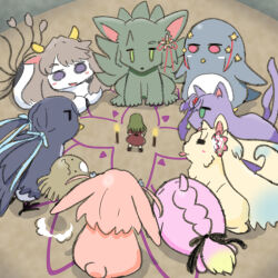 Rule 34 | 1girl, ahoge, animal, animal with hair, animalization, anyoji hime, bird, black ribbon, blue ribbon, brown dress, brown hair, cat, dress, flower, fox, fujishima megumi, green hair, hair flower, hair ornament, hair ribbon, hands on own hips, hasu no sora school uniform, hinoshita kaho, kachimachi kosuzu, kitsune, kyuubi, link! like! love live!, lop rabbit, love live!, low twintails, momose ginko, multi-tied hair, multiple tails, murano sayaka, navyblue konjac, nekomata, ogami sachi, osawa rurino, otomune kozue, oversized animal, penguin, pink flower, ponytail, purple eyes, rabbit, ribbon, school uniform, seal (animal), standing, tail, tongue, tongue out, twintails, two side up, virtual youtuber, winter uniform, wolf, yugiri tsuzuri