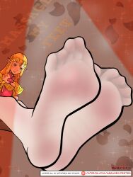 1girl absurdres domination dominatrix feet feet_above_head feet_out_of_frame feet_together femdom foot_focus foot_worship gts highres princess_zelda smell smelling smelling_feet smelly. soles sweat sweatdrop