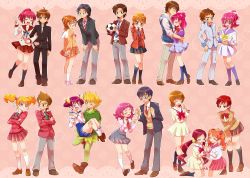 10s 6+girls aida_mana aino_megumi amano_hinase ball blush bow chinen_daisuke crossed_arms crying dokidoki!_precure food-themed_hair_ornament fresh_precure! fujimura_shougo futari_wa_precure futari_wa_precure_splash_star glasses hair_bow hair_ornament hanasaki_tsubomi happinesscharge_precure! headpat heartcatch_precure! highres hoshizora_miyuki hug hugtto!_precure hyuuga_saki kenjou_akira kirakira_precure_a_la_mode kneeling kokoda_kouji mishou_kazuya misumi_nagisa momozono_love multiple_girls myoudouin_itsuki necktie nikaidou_takuya nono_hana own_hands_together peter_pan_(character) precure sagara_seiji school_uniform smile_precure! soccer_ball strawberry_hair_ornament twintails usami_ichika v yes!_precure_5 yoshino_(gunform) yumehara_nozomi