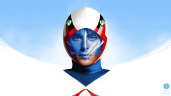 1boy gatchaman helmet highres john_aslarona ken_the_eagle male_focus realistic solo visor watermark
