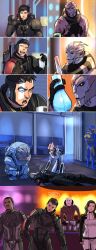 absurdres alcohol bartender commander_shepard commander_shepard_(male) dakkun39 drunk grunt_(mass_effect) highres jacob_taylor krogan mass_effect_(series) mass_effect_2 miranda_lawson mordin_solus public_restroom salarian tumblr turian
