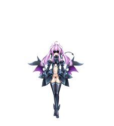 Rule 34 | 1girl, ahoge, amakubo yuri, aqua trim, black gloves, black thighhighs, blindfold, boots, clothing cutout, covered eyes, crotch plate, dark persona, demon girl, demon horns, demon tail, demon wings, detached sleeves, earrings, elbow gloves, full body, game cg, gloves, heart maebari, highres, horns, inoino, jewelry, kouyoku senki exs-tia, large variant set, lilistia, lilistia yuriel, long hair, low wings, maebari, navel, non-web source, official art, pointy ears, pubic tattoo, purple hair, solo, standing, tachi-e, tail, tattoo, thigh boots, thigh gap, thighhighs, transparent background, twintails, variant set, wings