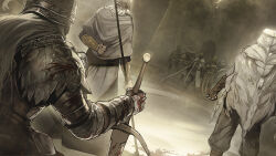 6+boys armor blood breastplate character_request dryleaf_dane elden_ring full_armor gauntlets grey_hair hat helm helmet highres holding holding_sword holding_weapon hornsent_(elden_ring) long_hair male_focus moore_(elden_ring) multiple_boys needle_knight_leda pauldrons plate_armor redmane_freyja ro_g_(oowack) shoulder_armor sir_ansbach sword tarnished_(elden_ring) thiollier_(elden_ring) weapon white_hair