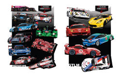 andy_blackmore bmw bmw_z4 car chevrolet chevrolet_corvette chevrolet_corvette_c7 chevrolet_corvette_daytona_prototype commentary corvette_racing deltawing dodge_(company) dodge_viper english_commentary falken_tire ferrari ferrari_458 ford ford_ecoboost_riley_dpi highres honda honda_hpd_arx-03 imsa_sportscar_championship le_mans_prototype ligier_js_p2 logo lola_b12/80 mazda michelin michelin_man motor_vehicle no_humans official_alternate_costume porsche_911 porsche_991 race_vehicle racecar racetrack rahal_letterman_laningan_racing red_car spoiler_(automobile) vehicle_focus yellow_car