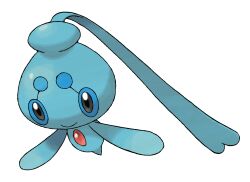 blue_sclera closed_mouth colored_sclera full_body gen_4_pokemon grey_eyes highres mythical_pokemon nintendo no_humans official_art phione pokemon pokemon_(creature) pokemon_dppt pokemon_focus smile solo sugimori_ken third-party_source transparent_background