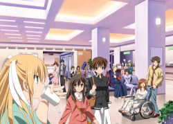 Rule 34 | 00s, 3boys, 6+girls, aizawa yuuichi, blonde hair, blue eyes, clannad, company connection, crossover, eyepatch, furukawa nagisa, hospital, ibuki fuuko, ibuki kouko, k3 (dolphin brain), kanon, kawasumi mai, key (company), koshiki miyuki, kurata sayuri, letterman jacket, little busters!, minase akiko, minase nayuki, misaka kaori, misaka shiori, miyazawa kengo, multiple boys, multiple girls, okazaki tomoya, okazaki ushio, pregnant, siblings, sisters, spoilers, tokido saya, tsukimiya ayu