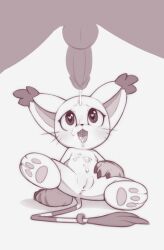 1boy 1girl :3 animal_ears animal_feet animal_nose anus arm_support barefoot blush cat_ears cat_girl cat_tail claws cleft_of_venus cum cum_in_mouth cum_on_body cum_on_chest cum_on_stomach cum_on_tongue digimon digimon_(creature) drooling erection facial fangs feet flat_chest full_body furry furry_female furry_with_non-furry gloves grey_background greyscale heart heart-shaped_pupils highres imminent_penetration interspecies kekitopu leaning_back leg_up light_blush loli looking_at_penis looking_up monochrome nipples nude open_mouth paw_gloves pawpads penis pussy raised_eyebrows saliva simple_background sitting soles solo_focus spread_legs striped_tail symbol-shaped_pupils tail tail_ornament tail_ring tailmon tongue tongue_out uncensored whiskers