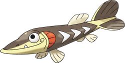 arrokuda artist_request closed_mouth fang fish full_body gen_8_pokemon nintendo official_art pokemon pokemon_(creature) pokemon_focus pokemon_swsh smile solo third-party_source transparent_background