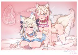 2futa alternate_breast_size animal_ear_fluff animal_ears blonde_hair blue_eyes blue_hair breasts collar cum cum_in_pussy dog_ears dog_girl dog_tail ejaculation feet frilled_straps full-package_futanari futa_with_futa futanari fuwawa_abyssgard fuwawa_abyssgard_(casual) hair_ornament highres hololive hololive_english huge_breasts huge_penis incest internal_cumshot large_breasts long_hair mococo_abyssgard mococo_abyssgard_(casual) multicolored_hair multiple_futa nail_polish nipples official_alternate_costume open_mouth penis penis_size_difference pink_collar pink_eyes pink_hair sex short_hair siblings sisters small_penis streaked_hair tail thighhighs twincest twins uterus virtual_youtuber x-ray yi_xiang_(pixiv12429066)