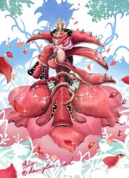 Rule 34 | belt, covered eyes, crown, digimon, digimon (creature), long hair, mask, rafflesimon