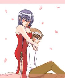 1boy 1girl breasts couple gensou_suikoden gensou_suikoden_i luc short_hair tir_mcdohl yakisobapan_tarou_&amp;_negitoro-ko