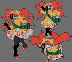 Rule 34 | 1girl, black background, cat girl, dress, ena: dream bbq, ena (series), hat, heterochromia, highres, kekeken, long hair, looking at viewer, red eyes, red hair, simple background, smile, solo, taski maiden (ena), twintails, yellow dress, yellow hat