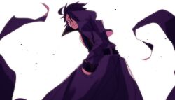 1boy absurdres antenna_hair coat gordeau_(under_night_in-birth) hair_over_one_eye highres looking_at_viewer smile sora_(zombiebathwater) spiked_hair under_night_in-birth