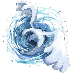 creatures_(company) ekaki_panda game_freak gen_2_pokemon highres legendary_pokemon lugia nintendo no_humans pokemon pokemon_(creature) solo tail water white_eyes wings