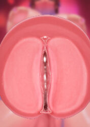 Rule 34 | 1futa, absurdres, arabian clothes, blurry, blush, breasts, brown hair, censored, depth of field, futanari, half-closed eyes, highres, large breasts, long hair, looking at viewer, mouth veil, pasties, penis, pov, precum, pukupukubu, purple eyes, solo, veil