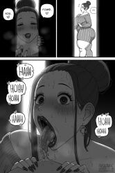 1boy 1girl age_difference breasts catherine_(fellatrix) fellatio fellatrix huge_breasts onee-shota oral original shota small_penis virtual_youtuber